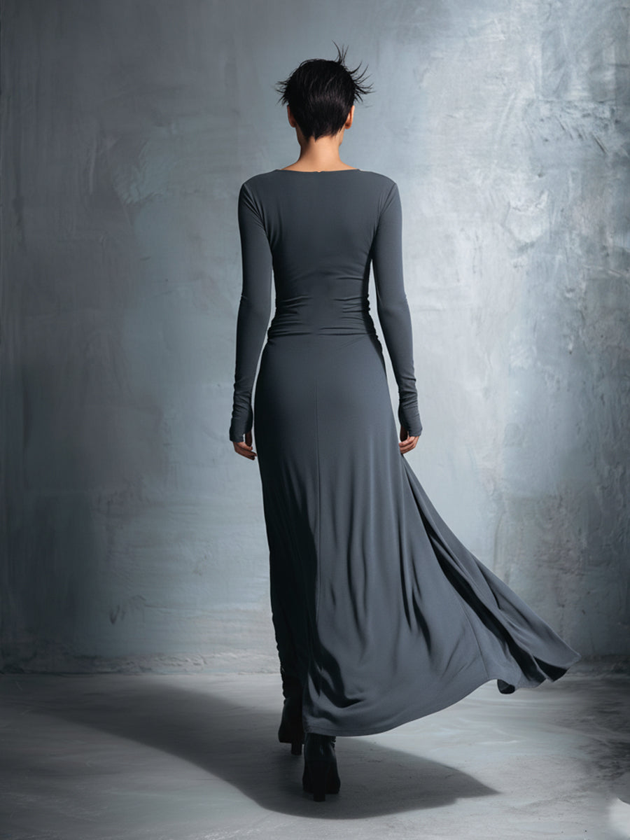 Naiara | Maxi Dress with Silk Knot