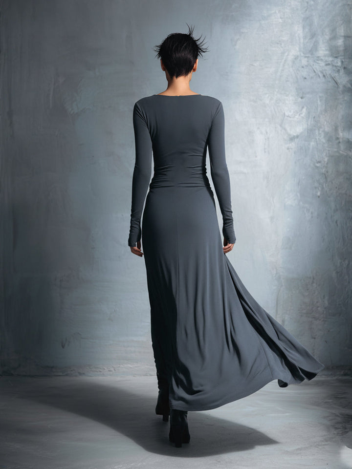 Naiara | Maxi Dress with Silk Knot