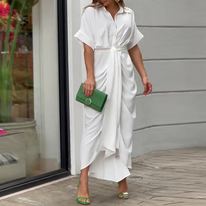 Wren | Belted Shirt Dress