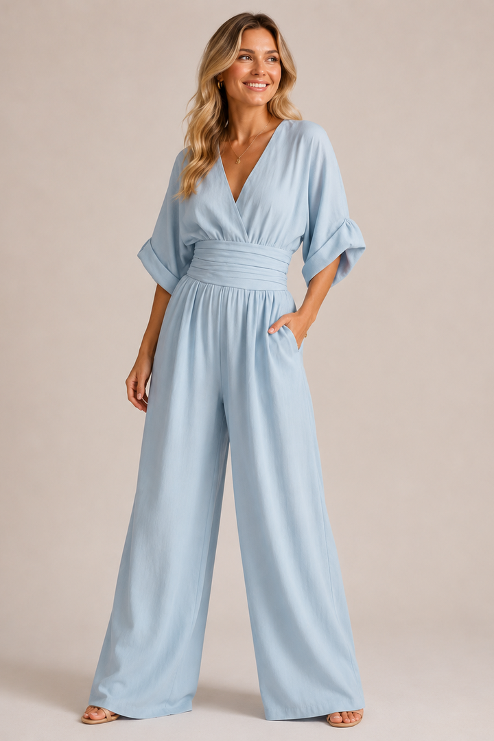 VIVIENNE | Patricia - Jumpsuit with three-quarter sleeves