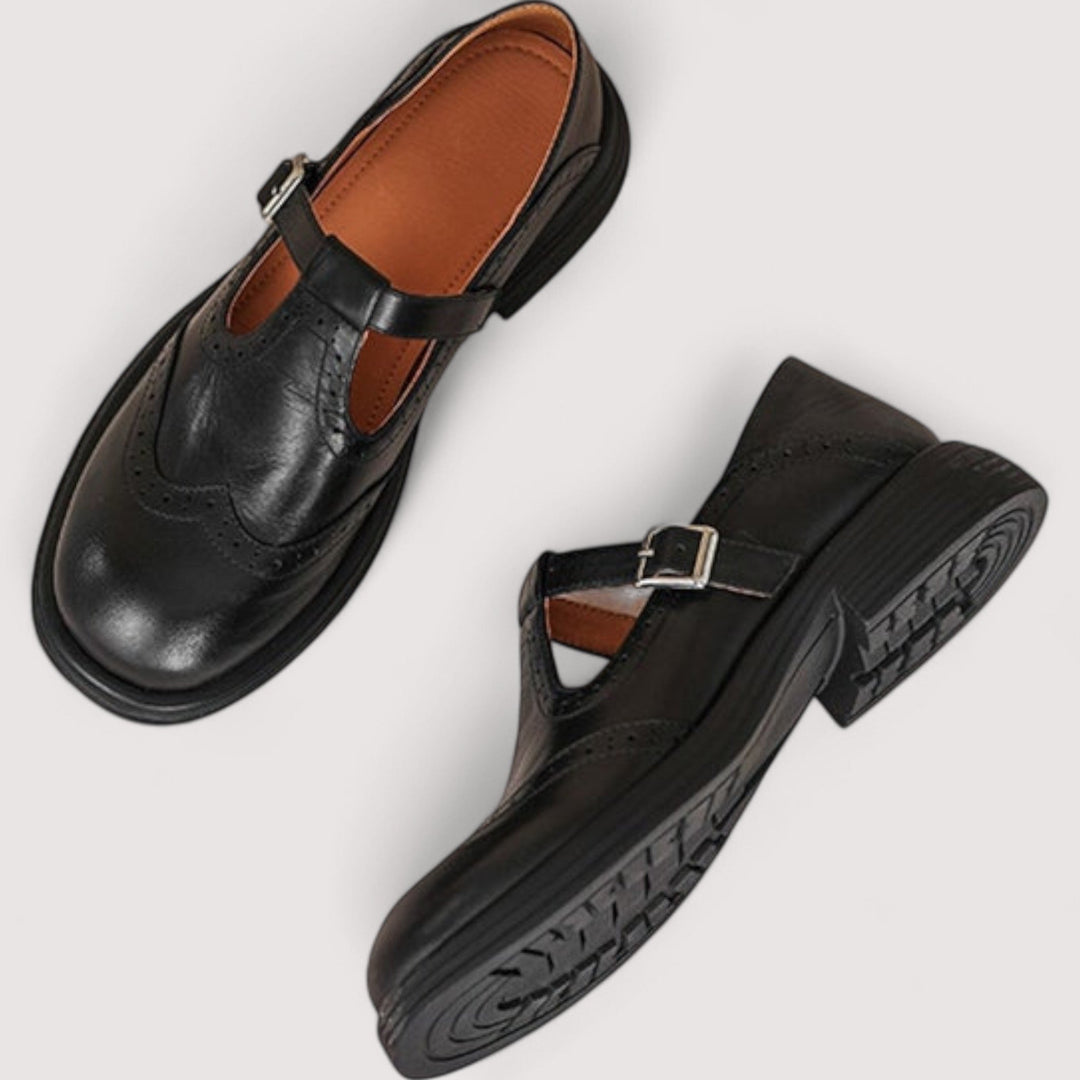 Colette Leather Mary Jane Shoes