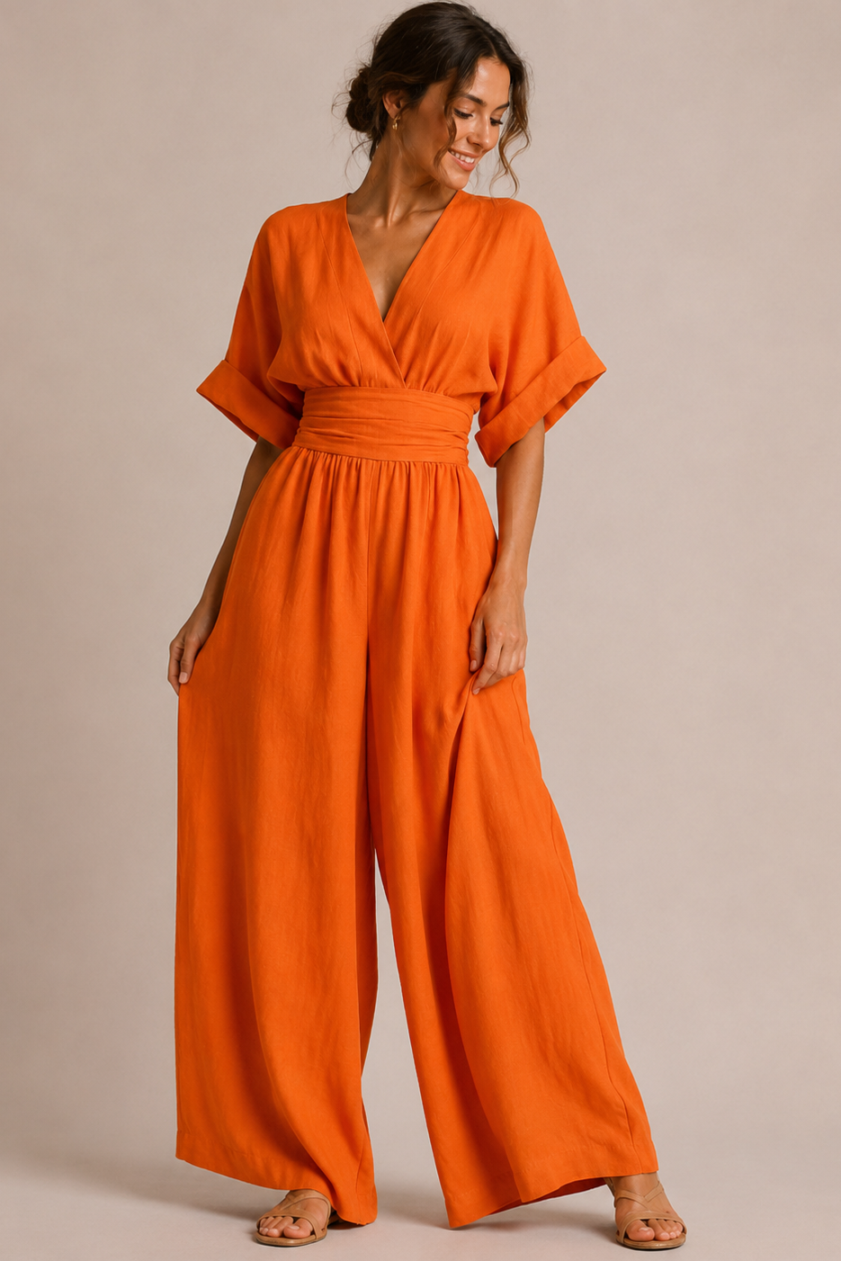 VIVIENNE | Patricia - Jumpsuit with three-quarter sleeves