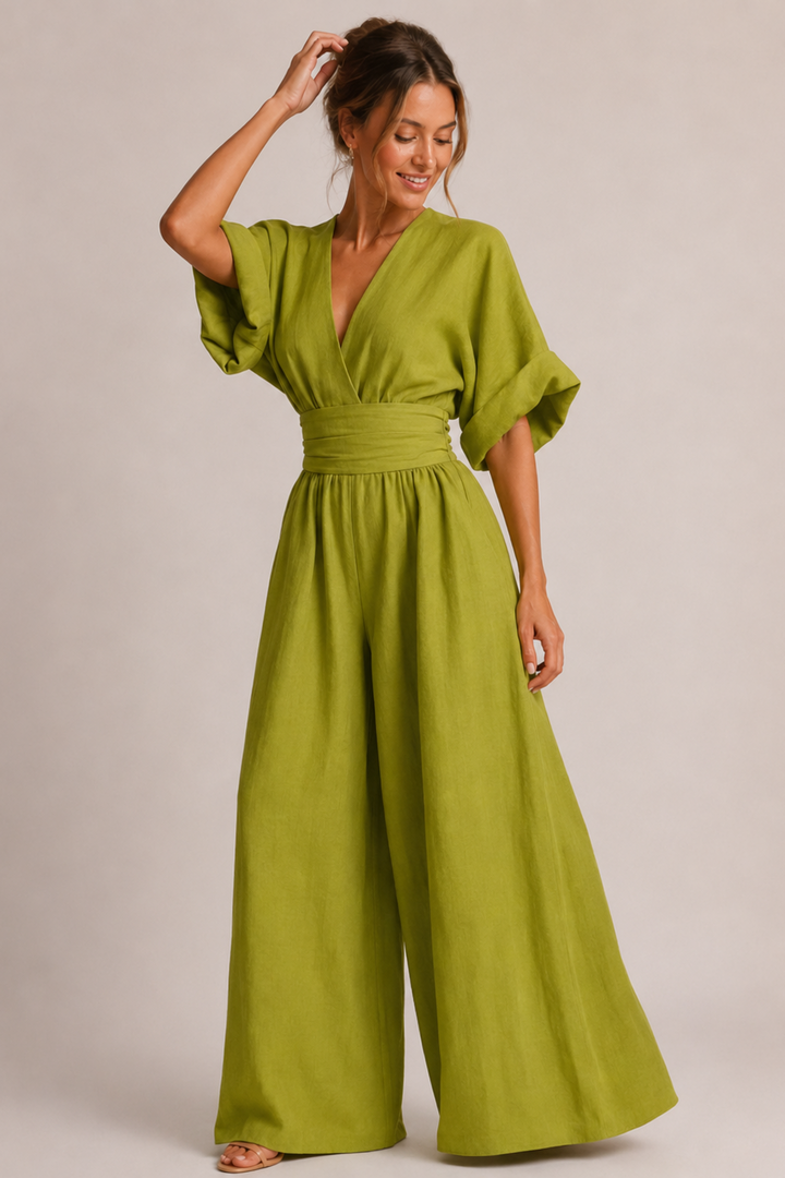 VIVIENNE | Patricia - Jumpsuit with three-quarter sleeves