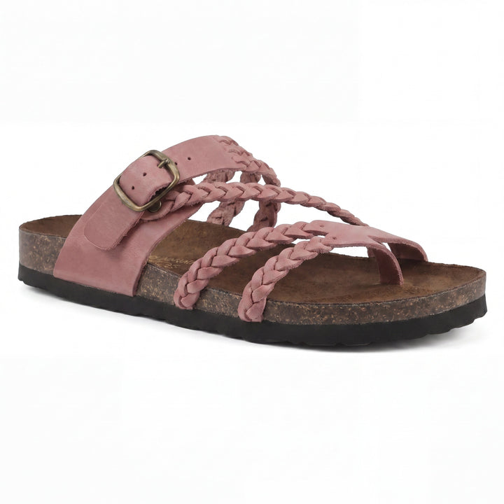 Bria – Braided Boho Comfort Sandal