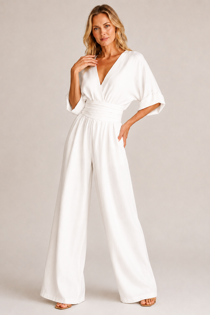 VIVIENNE | Patricia - Jumpsuit with three-quarter sleeves